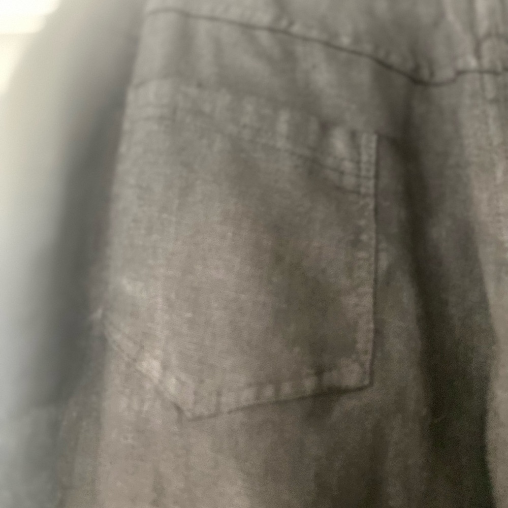 Linen Drawstring Pant - Picture 3 of 6